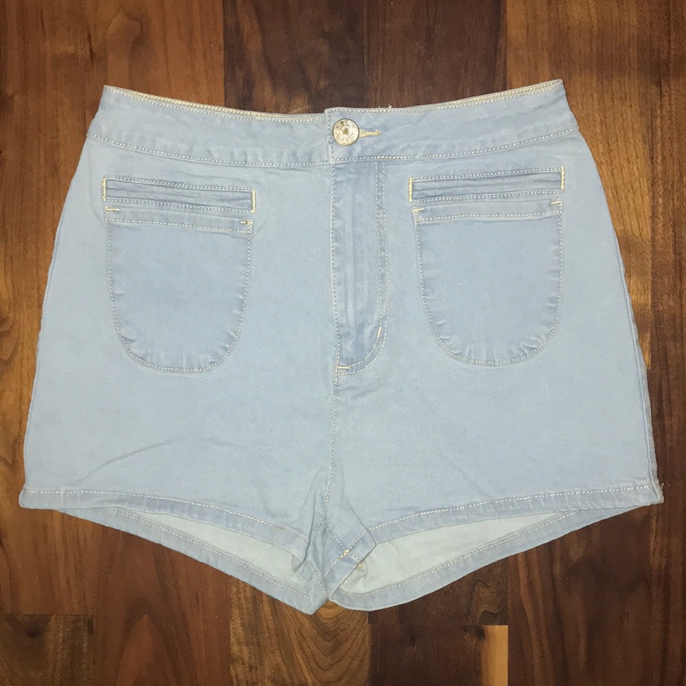 *Urban Outfitters* High-rise jean shorts